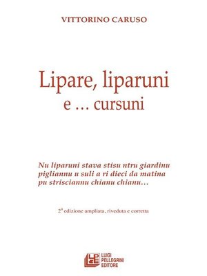 cover image of Lipare, liparuni e... cursuni